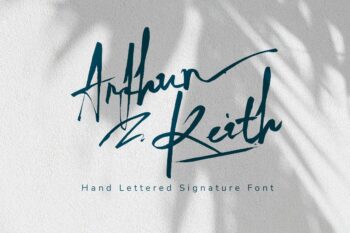arthur keith signature