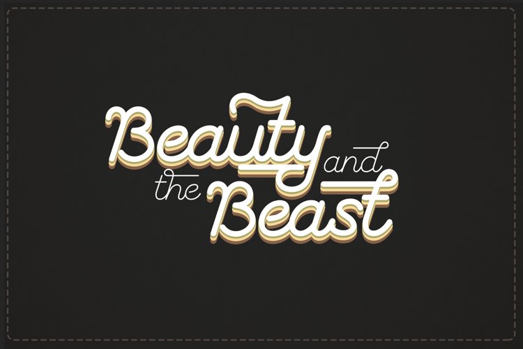 the coventysh monoline script font