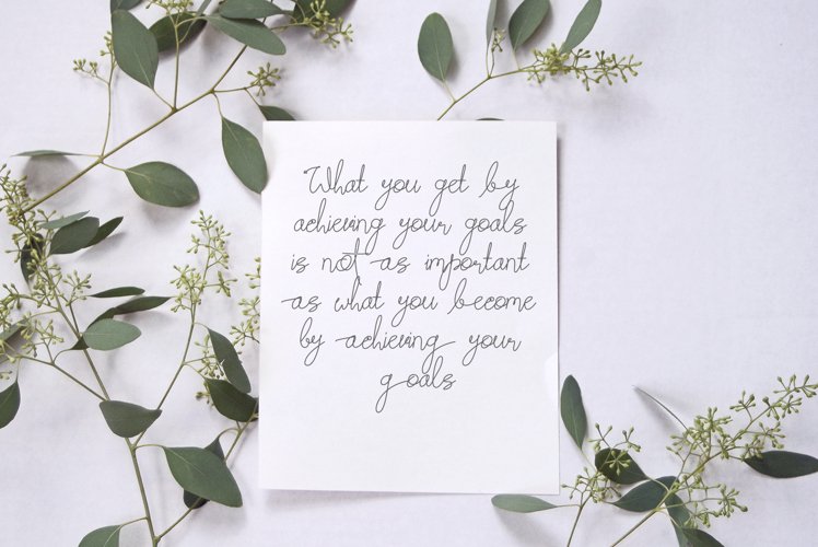 butter west | natural handwritten font