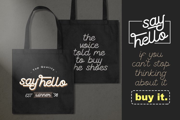 the coventysh monoline script font