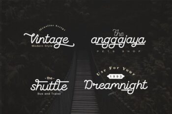 the coventysh monoline script font