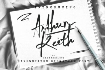 arthur keith signature