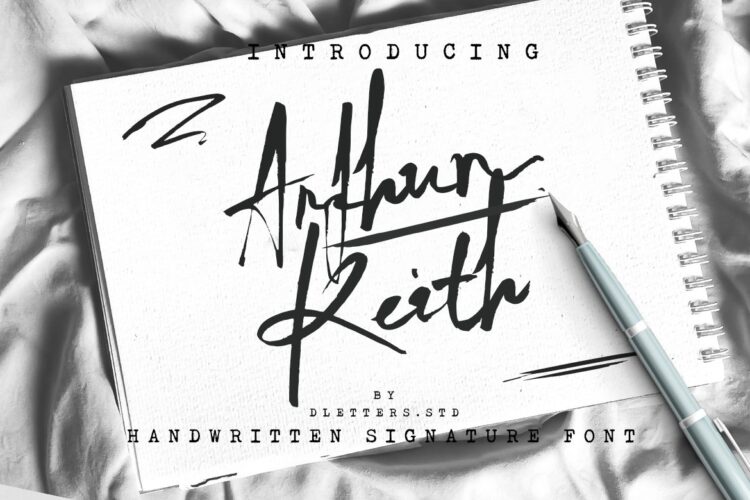 arthur keith signature