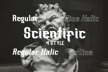 scientist castle family slab serif font