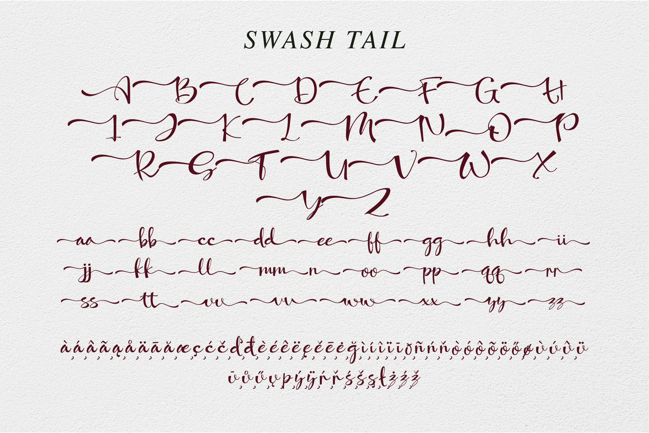 twisty squosh | happy script font