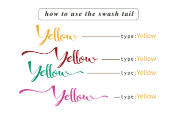 twisty squosh | happy script font